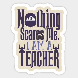 Haunted Mansion Teacher Sticker